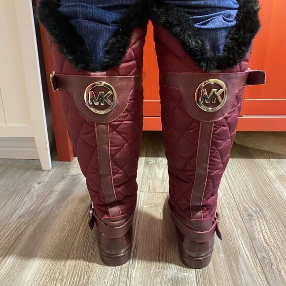 Michael Kors quilted rubber rain boots - Picture 8 of 10